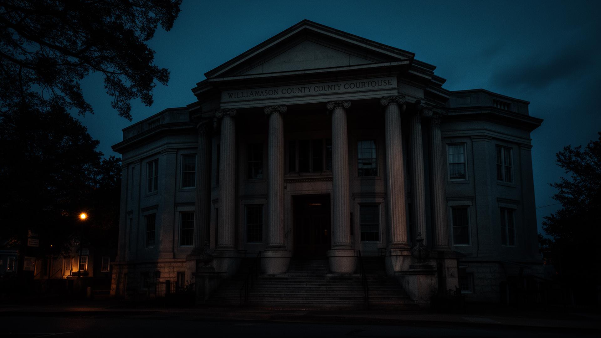 Historic Williamson County courthouse near our Franklin office